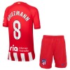 Maillot de Supporter Atlético Madrid Griezmann 8 Domicile 2023-24 Pour Enfant